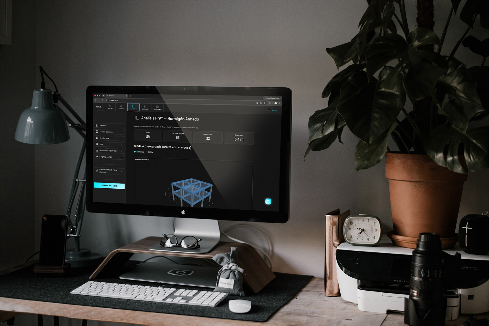 QOTA en uso — diseño de fundaciones
